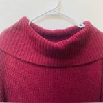 knee length dress wine color is a little thick fabric size XL Red Photo 1