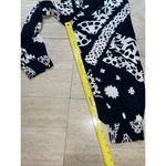 Anthropologie  Aniya Balloon Joggers Black Motif Printed‎ Pants Small Photo 3