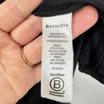 Athleta Size Small Black Longsleeve Mesh Shirt Athletic Fit Athleisure Yoga Photo 3