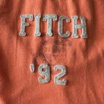 Abercrombie & Fitch Capri Joggers M Coral FITCH '92 Logo Y2K Lounge Sweatpants Photo 5