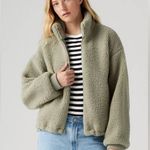 Levi's Teddy jacket womens s size XL color sea grass relaxed fit Photo 0