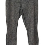 Patagonia  Base Layer Centered Space Dye Gray‎ Women's 7/8 Leggings Warm Medium Photo 0