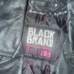 Black Brand Leather Moto Jacket Small L.A.’s Finest TV Show COA Photo 9