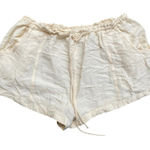 Free People  Women's Cream Shorts Photo 0