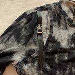 We Same Lab x Muk tank womens medium long sleeve cut out shirt tye dye grunge Black Photo 6