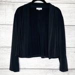 Calvin Klein  Black Long Sleeve Open Front Shrug 
Jacket Size XL Photo 6
