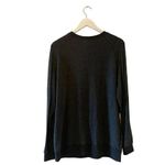 Junk Food Graphic Soft Warm Cozy Long Lagenlook Black Lomg Sleeves SZ L #1750 Gray Size L Photo 5