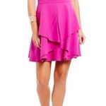 Adelyn Rae Gabardine Ruffle Fit and Flare Dress Size XS Photo 2