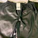 ZARA NWT faux Leather pants Photo 5