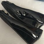 Bandolino Women's Tad Wedge Pump Faux Buckle Dress Shoes Shiny Black Size 9.5 Photo 3