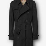 Burberry London New With Out Tags Black Trench Coat ( 6 ) Photo 0