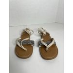 Toms  LEXIE NOVELTY CANVAS SANDAL BEIGE Womens Size 7 Photo 1