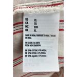 American Eagle New AEO  Outfitters Striped Ruffle Skirt Womens XL Ivory Hi Lo Hem Photo 6