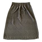 Gap  midi satin skirt brown floral skirt Size Large Photo 6