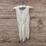 Source Unknown Lace Trim Cream Blouse Photo 1