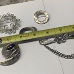 Lot Of 5 Mostly Silver Tone Vintage Photo 9