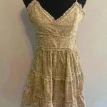 TALULAH Shop  by Madi Nelson Jovi Floral Dress | Marigold NWOT Size S Photo 0