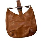 Michael Kors Y2K Michael‎ Kors Buckle Hobo Shoulder Bag Cognac Brown Slouchy Western Country Photo 4