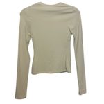 SKIMS Cotton Jersey Long Sleeve T-Shirt In Bone Size XS Photo 6