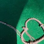 Paparazzi Twisted Heart Necklace in Brown and Earrings Photo 3