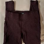 Loft Burgundy Seamed Ponte Legging Photo 0