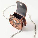 Urban Outfitters Covered Button Mini Crossbody Brown Photo 2