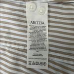 Aritzia  Babaton Fitted Button Down Shirt White/Tan Size XS Photo 5