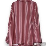 Torrid  plus size 3 (3X) rose stripe boyfriend blazer single button long sleeves Photo 3