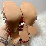 Cape Robbin Bonita Spike Square Toe Odd Shaped Heels. Photo 7