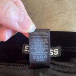 EXPRESS black velvet leggings size M Photo 6