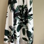 NWT asos leaf white green petite dress Size 2P Photo 3