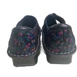 Alegria  Dena Dream Fit Clogs Sweetums Black Floral Slip On Comfort Shoes 42 Photo 2
