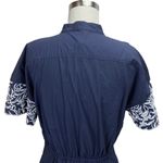 Rebecca Taylor | S | La Vie Eyelet Embroidered Short Sleeve Dress Lace Cutouts Photo 4