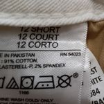 Old Navy  33x27 12 Short Rock Star Mid-Rise Stretch Jeans in Bright White Photo 3