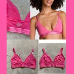 Victoria's Secret Pink Bralette Carmine Rose Bling Limited Edition Photo 1