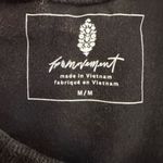 NWOT FP Movement Women's Washed Black Sleeveless Shirt Size Medium Cropped Photo 4