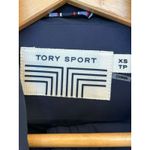 Tory Burch  Sport Down Feather Parka Coat Navy Hooded Puffer Insulated Sz XS READ Photo 4