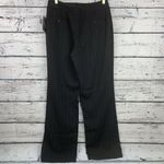 Rafaella  Women's Stretch Black Pin‎ Striped Boot Cut Dress Pants 🆕 [Size 8] NWT Photo 3