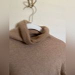 Mango  Cashmere Turtleneck Sweater Size medium‎ in tan Photo 2