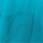 L.L.Bean  Vneck Blue 3/4 Sleeve Shirt 3X Photo 2