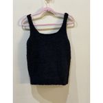 SKIMS New cozy knit boucle tank tops in Black Size 2X-3X Soft Cozy Photo 1