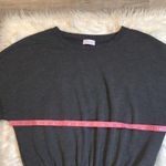 Pink Lily Casual Saturday t-shirt thong bodysuit charcoal gray M Photo 9