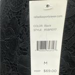 Rafaella NWT Rafaela Black Lace Midi Skirt MSRP $69 Whimsigoth Witchcore Vamp Romantic Photo 3