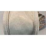 Ahdorned Vegan Leather Cream Handbag Purse Strap Crossbody/Shoulder Photo 6