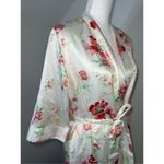 Women’s Floral 3/4 Sleeve Robe Wedding Bridal Small Pink Photo 1
