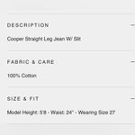 BLANK NYC NWT/  The cooper slim jeans size women’s 27 Photo 4