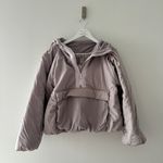 Free People NWT Purple Puffer Coat Photo 5