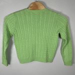 Lauren Ralph Lauren Womens MPetite Green Cable Knit Sweater Cotton Pullover Size undefined Photo 3