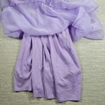 SheIn ‎ Prairie Dress Womens XS Lavender Cottage Flowy Lined Victorian Coquette Photo 7
