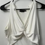 Pretty Little Thing Key Hole Crop Top Photo 1